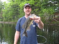 Annual Lake Cobbosseecantee Maine trip Fishing Report