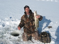 Sabatus Maine ice fishing Fishing Report