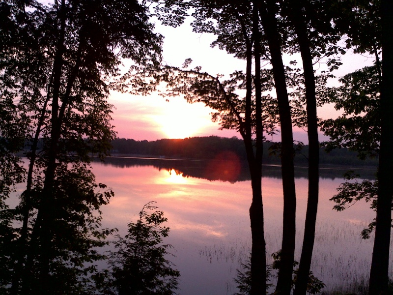 Morning on Hermon pond