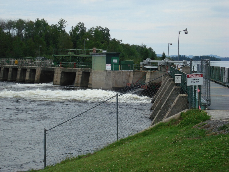 Kennebec Dam Area