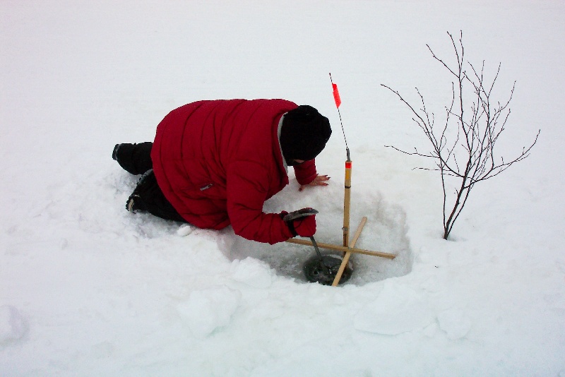 Ice Fishing Northern Maine